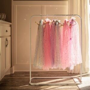 Sparkly Tulle Princess Cape in Pastel Shades (Set of 6)